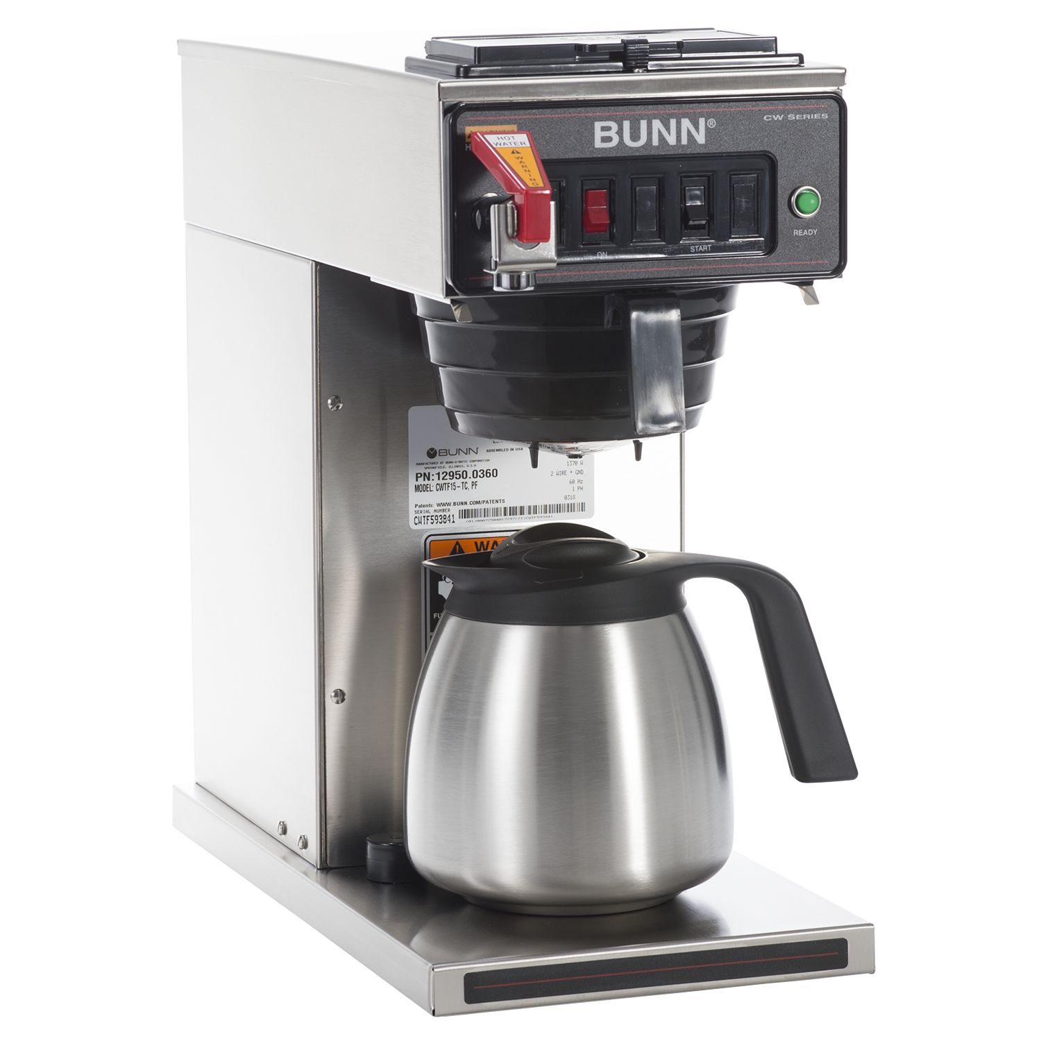 Cwtfa-tc Thermal Carafe System - Coffee - Bunn Commercial Site