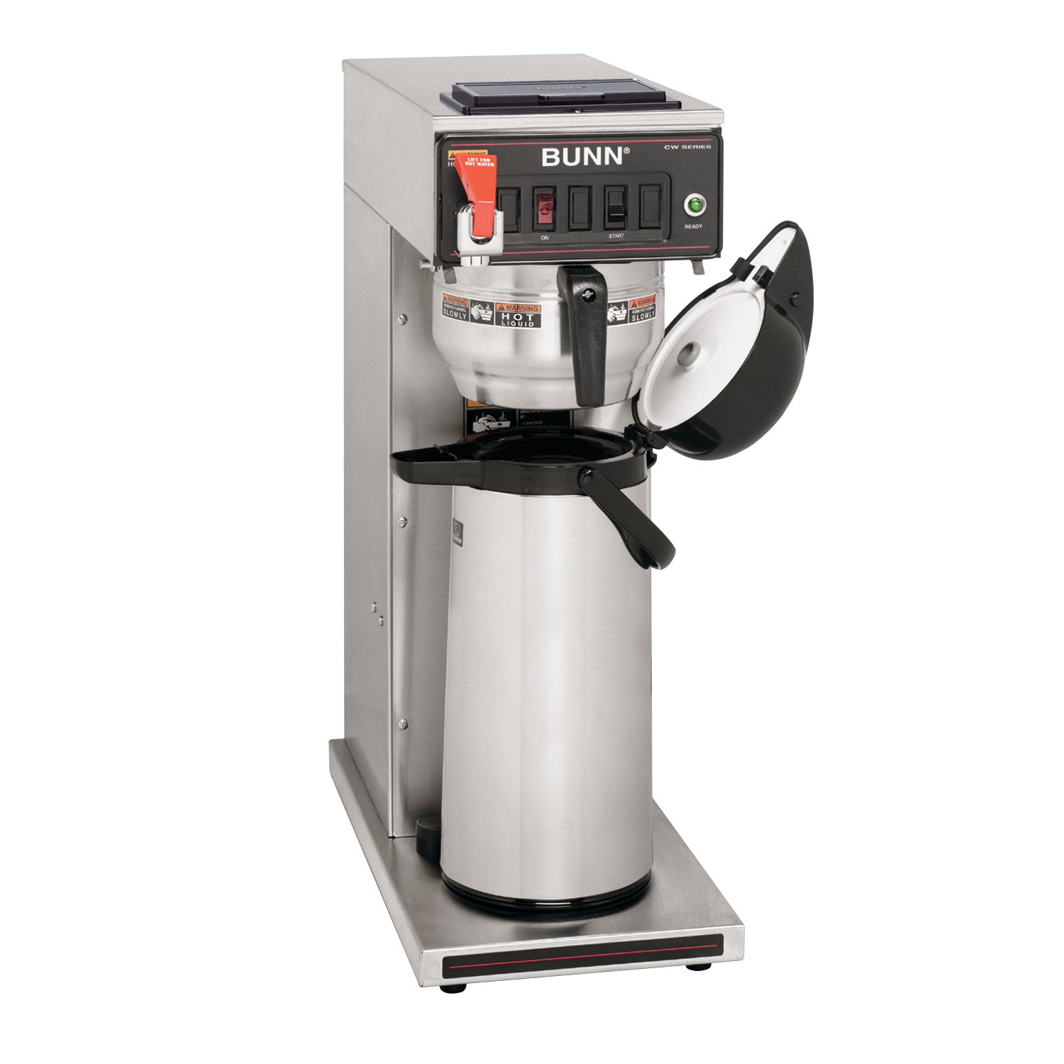 Bunn Stainless Steel CW Series Commercial Coffee Maker Airpot