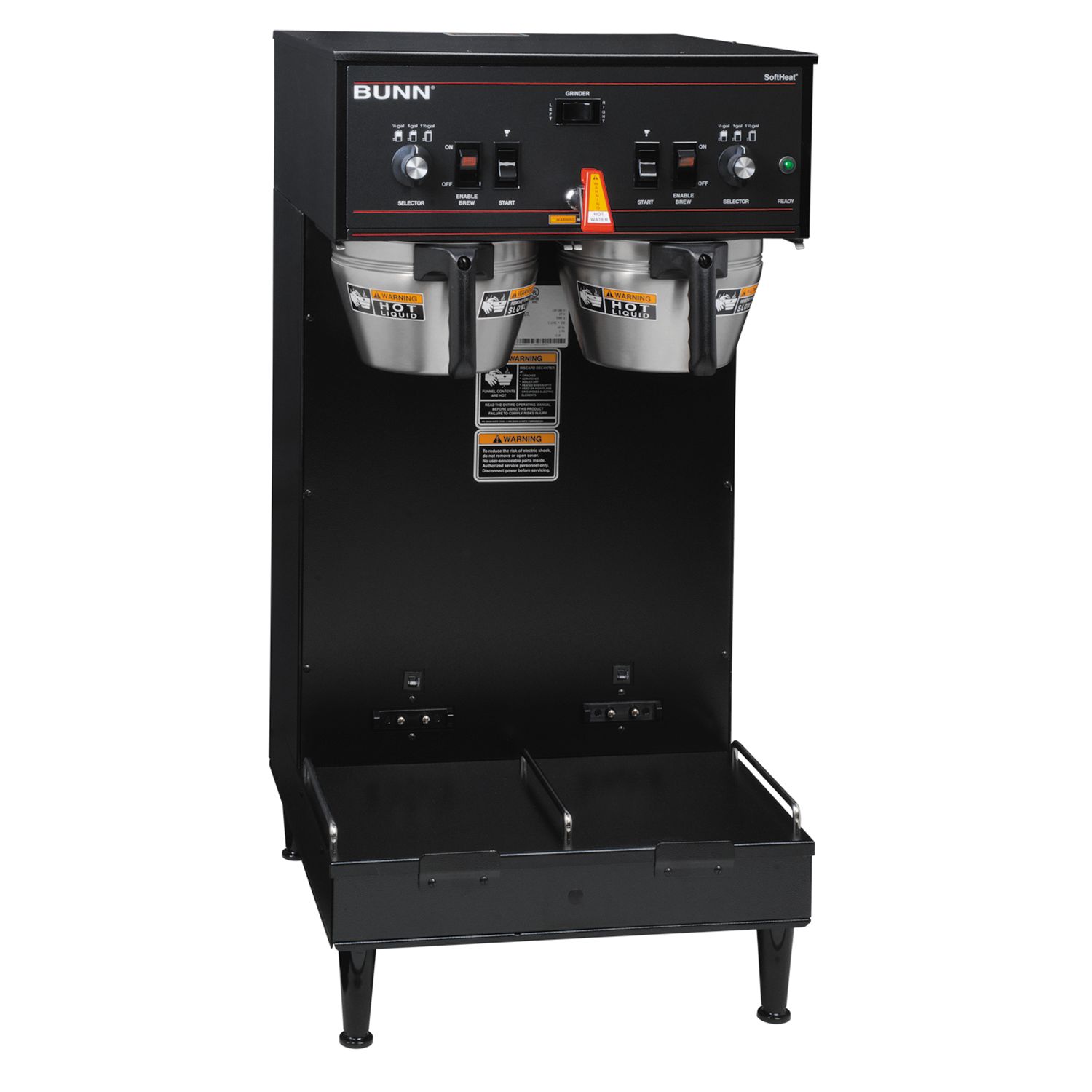 BUNN 27900.0001 Soft Heat® Dual Commercial Coffee Brewer