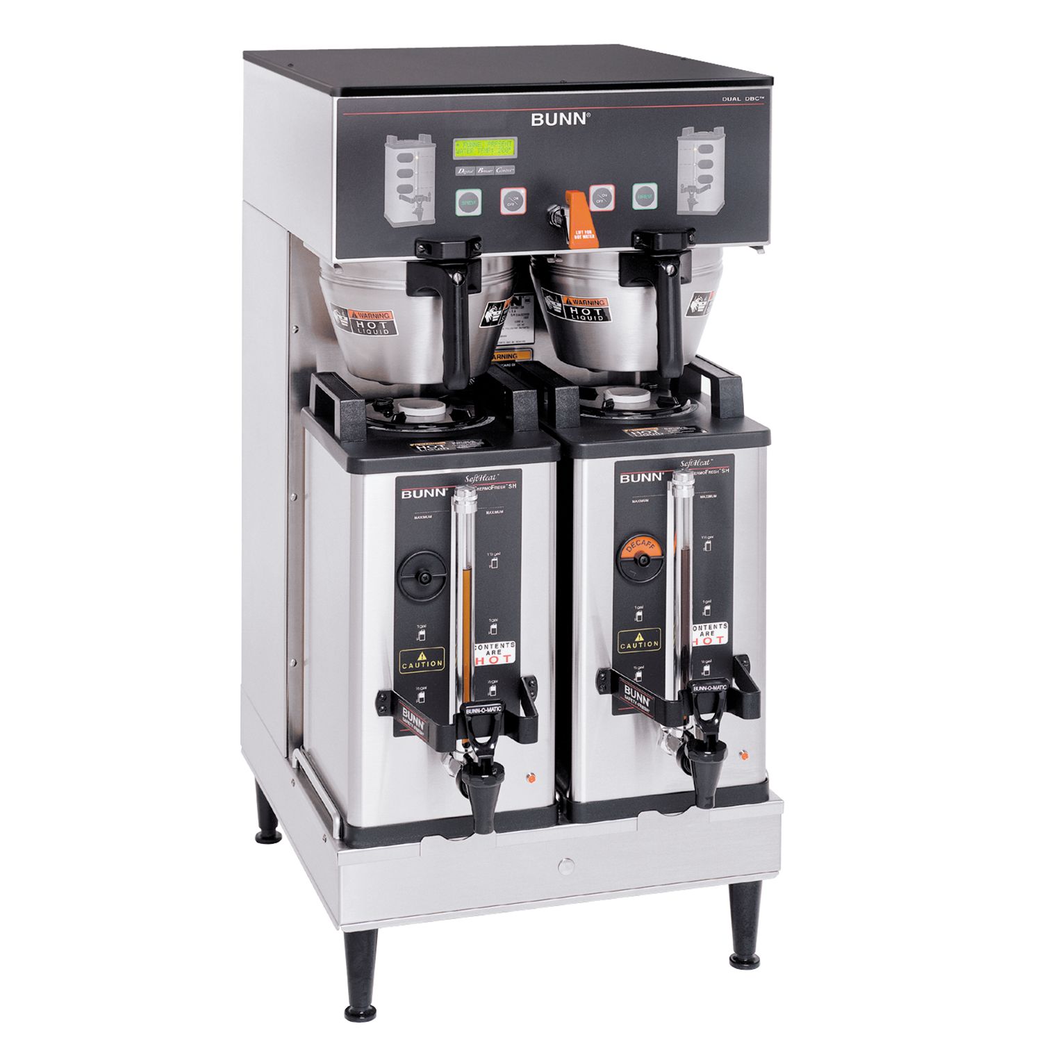 BUNN DUAL SH DBC Commercial Coffee Brewer 2017 Model server 33500