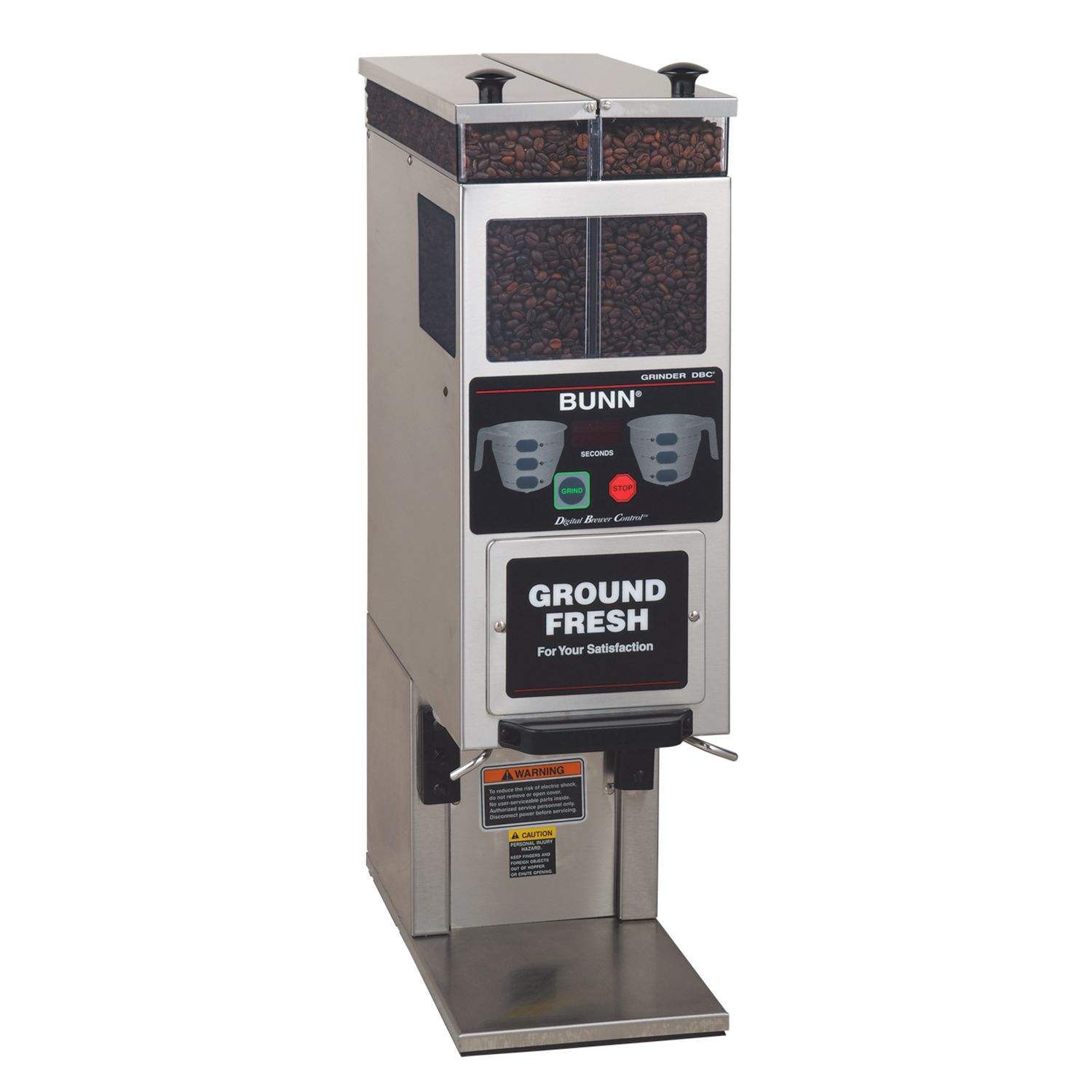 G9-2TA DBC, IPX1 CE SST-EURO - Grinders - BUNN Commercial Site