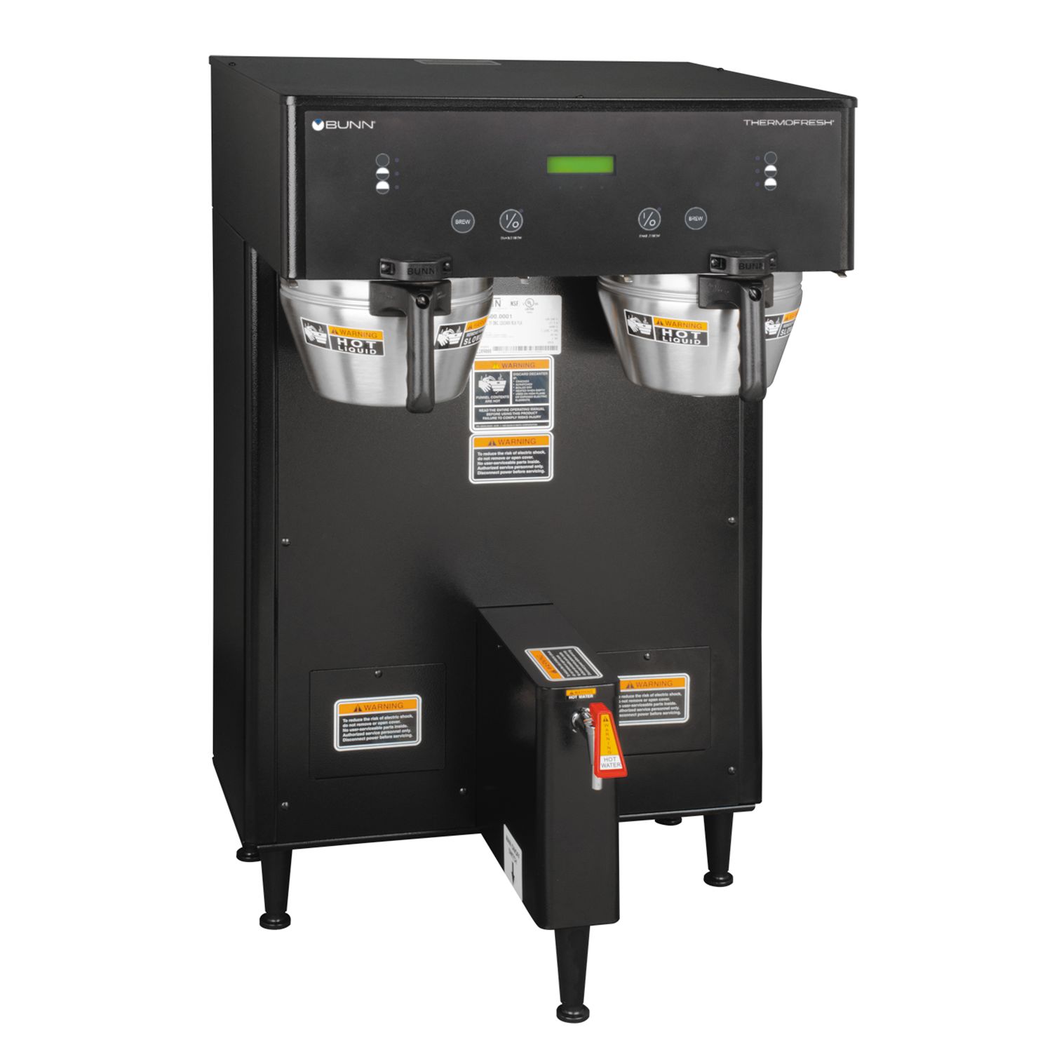 Dual® TF ThermoFresh® DBC® Black 120/208V - Coffee - BUNN Commercial Site