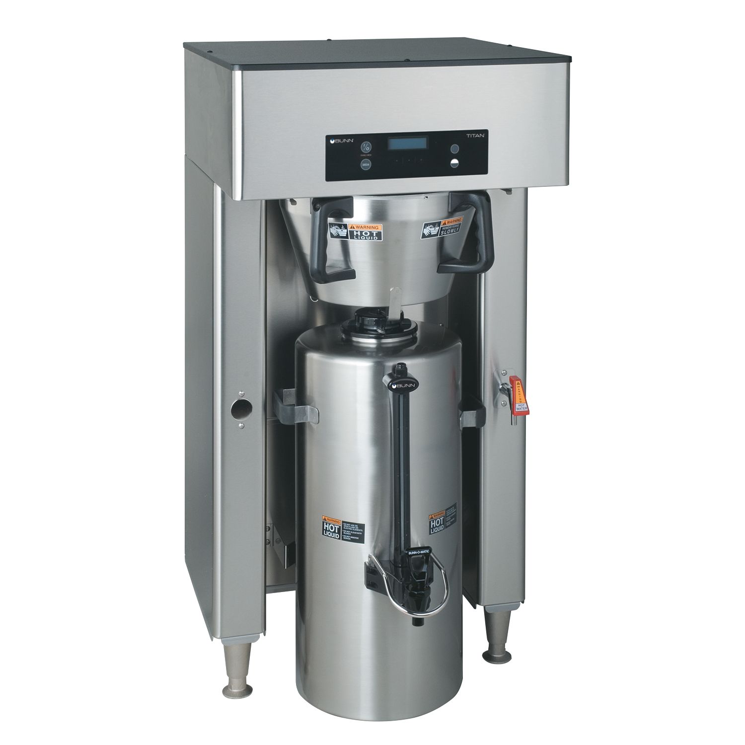 Bunn GPR DBC BrewWISE® Single Coffee Brewer w/ Digital Control, 12 1/2  Gallons/Hr (36100.0010)