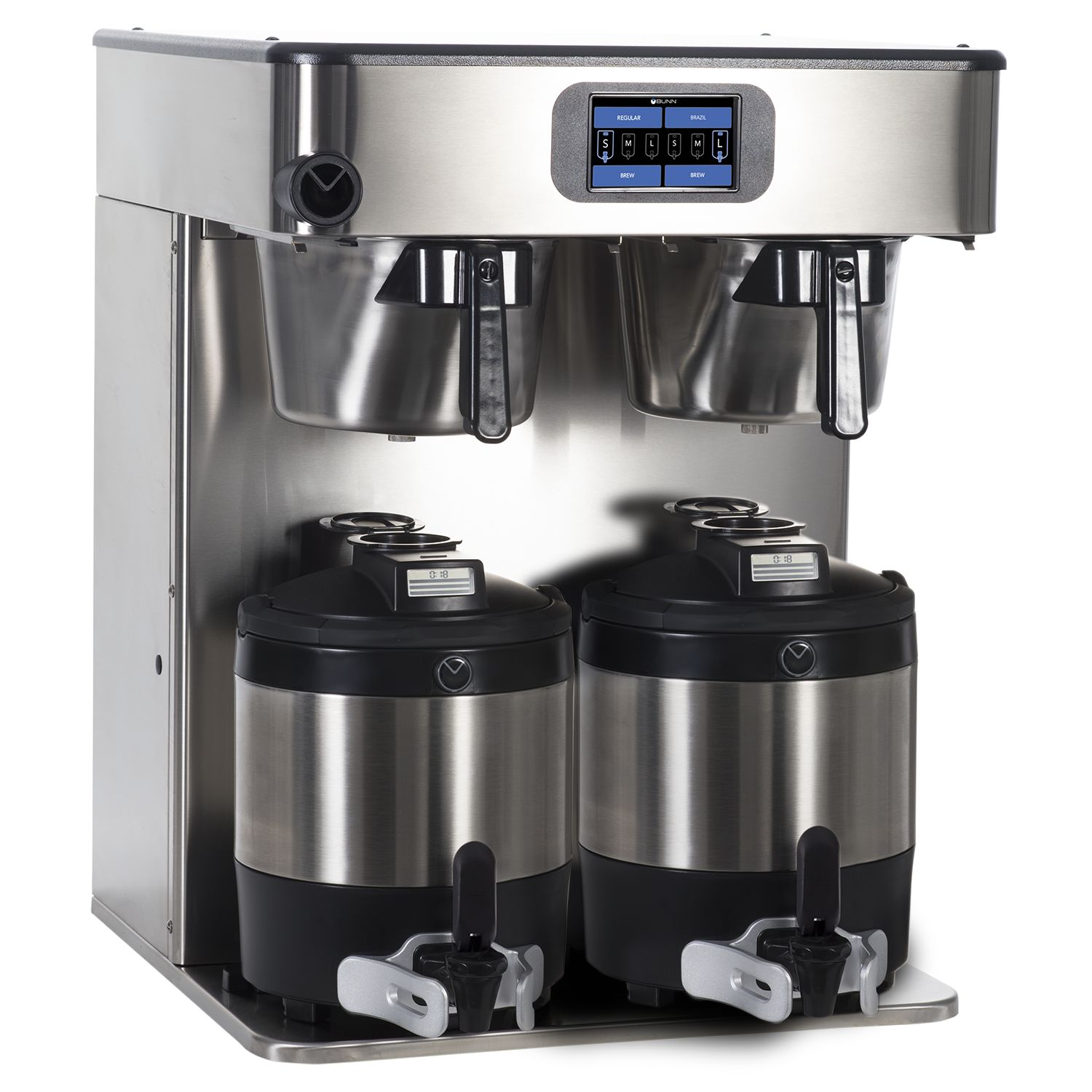 ICB Twin Tall, 120/240V Stainless Steel - Coffee - BUNN Commercial