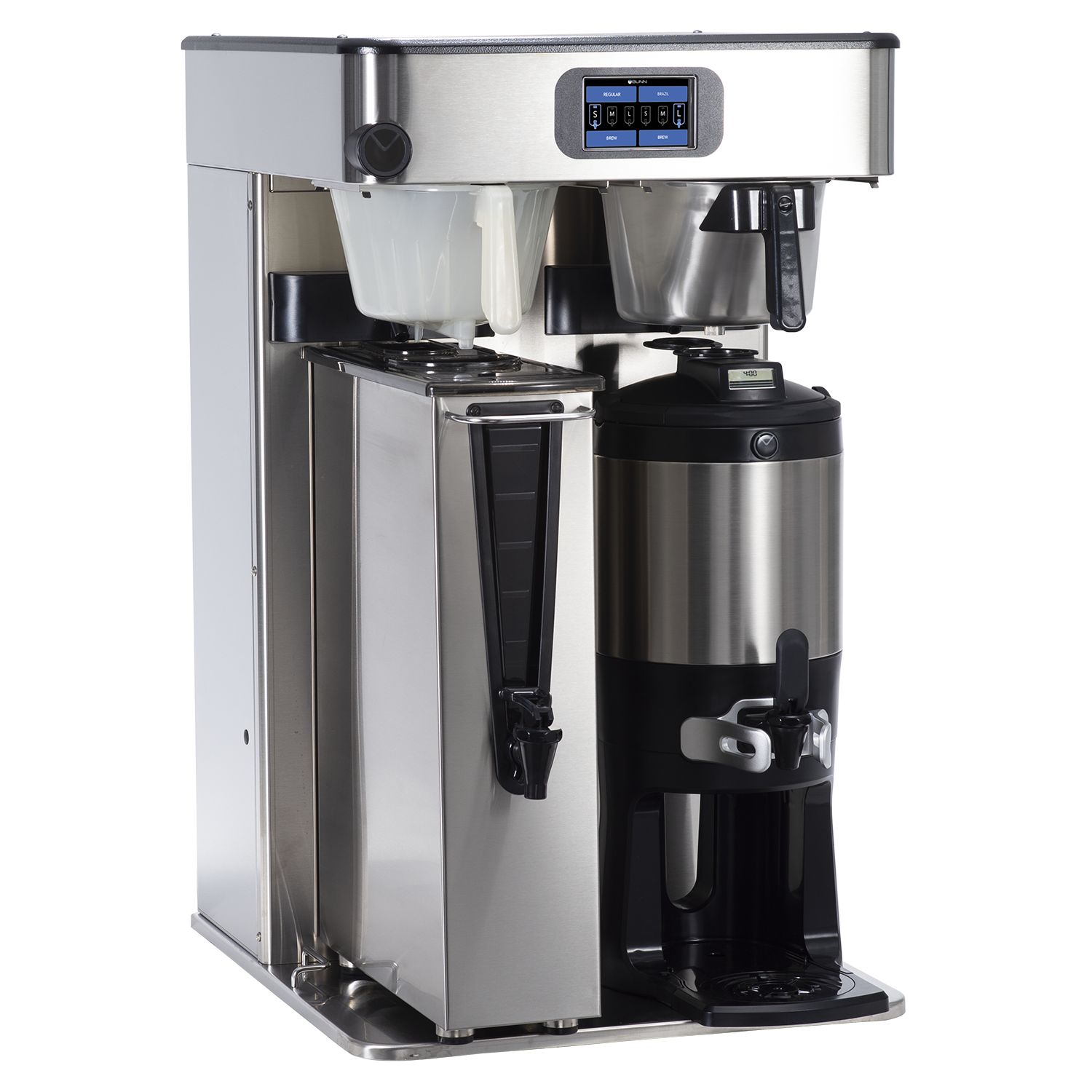 Bunn 43900.0001 TD3T-N 3.5 Gallon Narrow Iced Tea Dispenser with Brew Thru  Lid