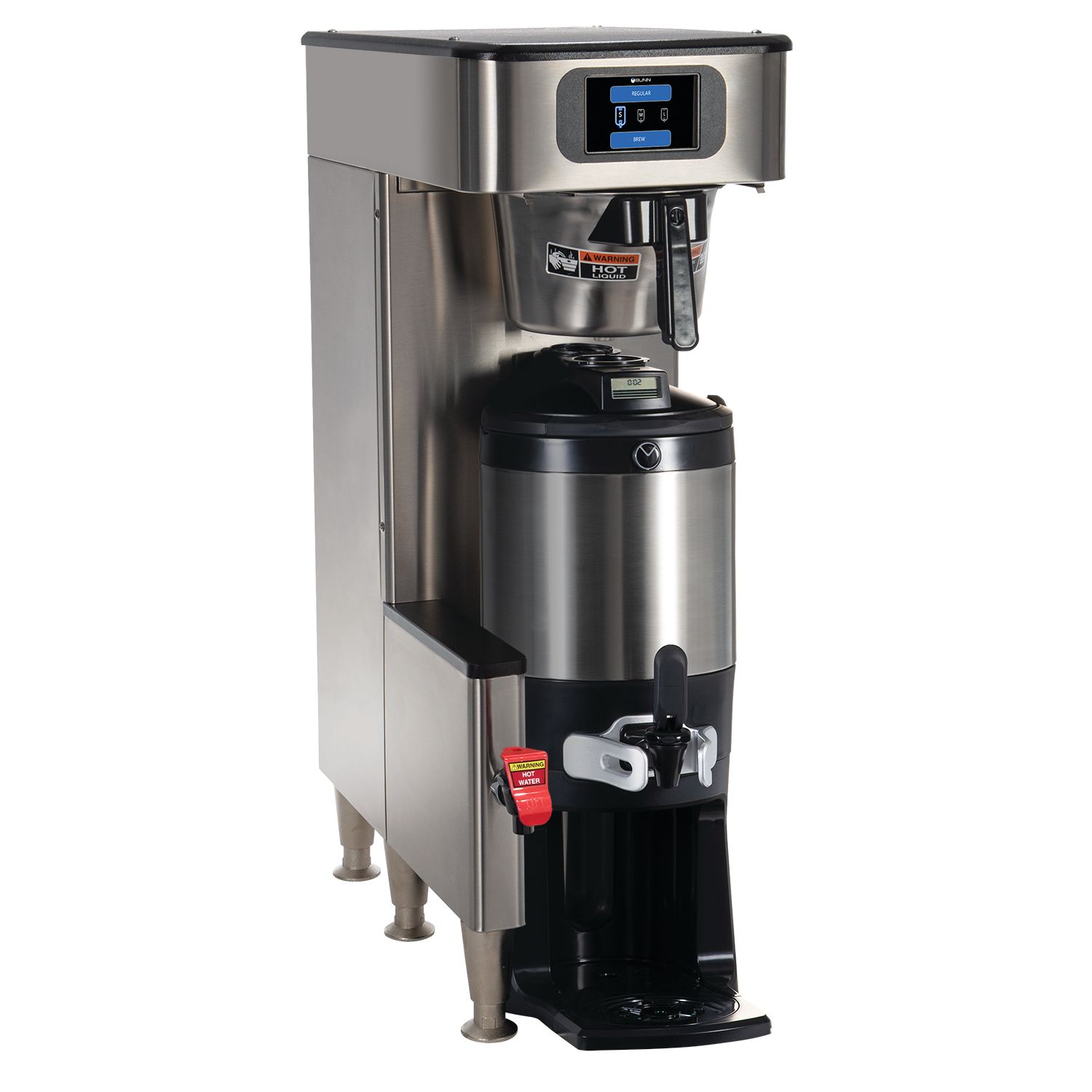 Bunn ICB Infusion Series Programmable Coffee Brewer Dual Design Tall  Profile BlackSilver - Office Depot