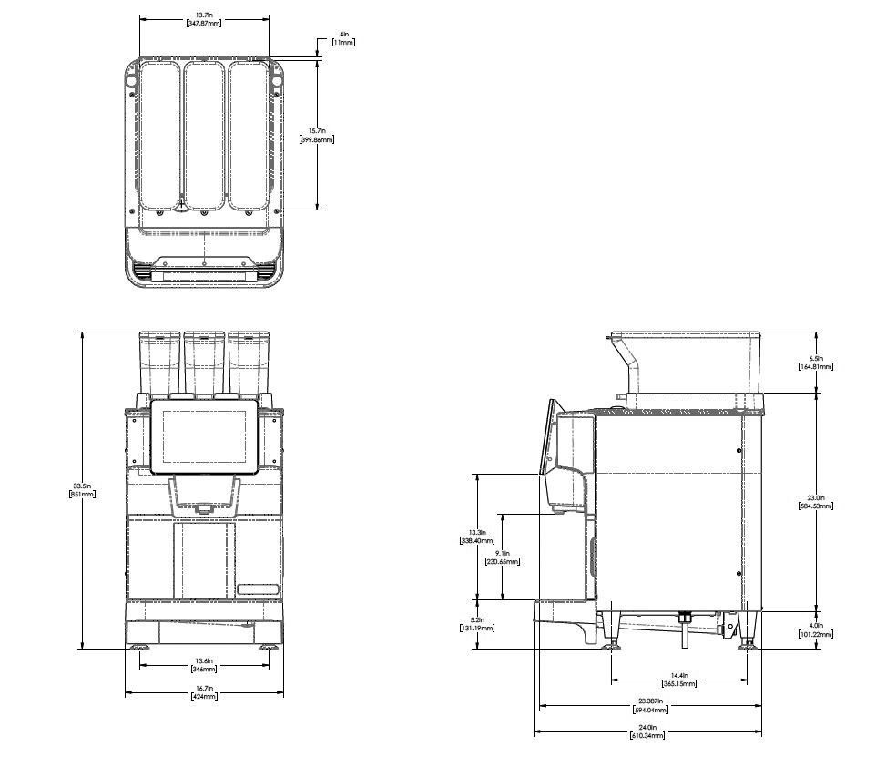 FAST CUP, 208240V 60HZ Bean to Cup BUNN Commercial Site