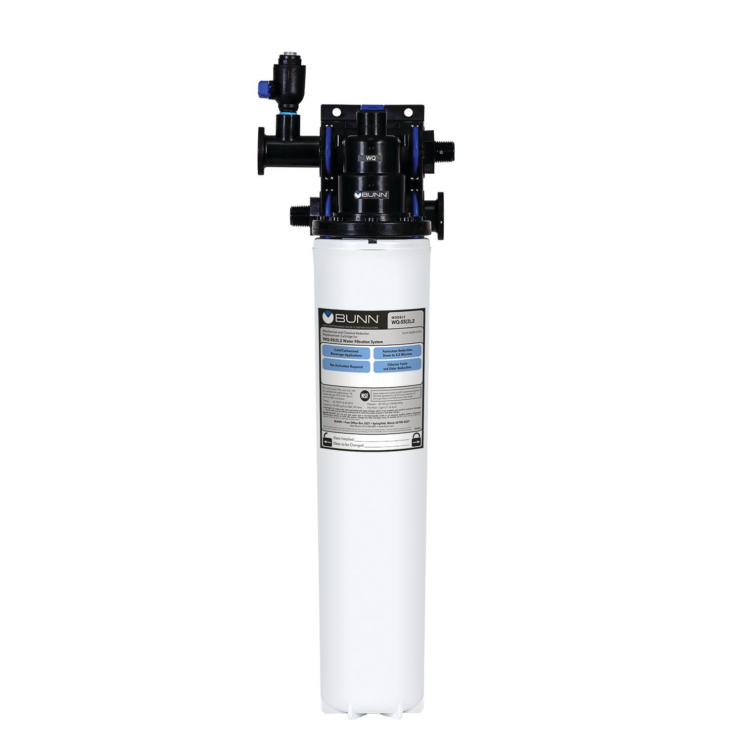 WQ-55(3).2 SYSTEM - Water Filters - BUNN Commercial Site