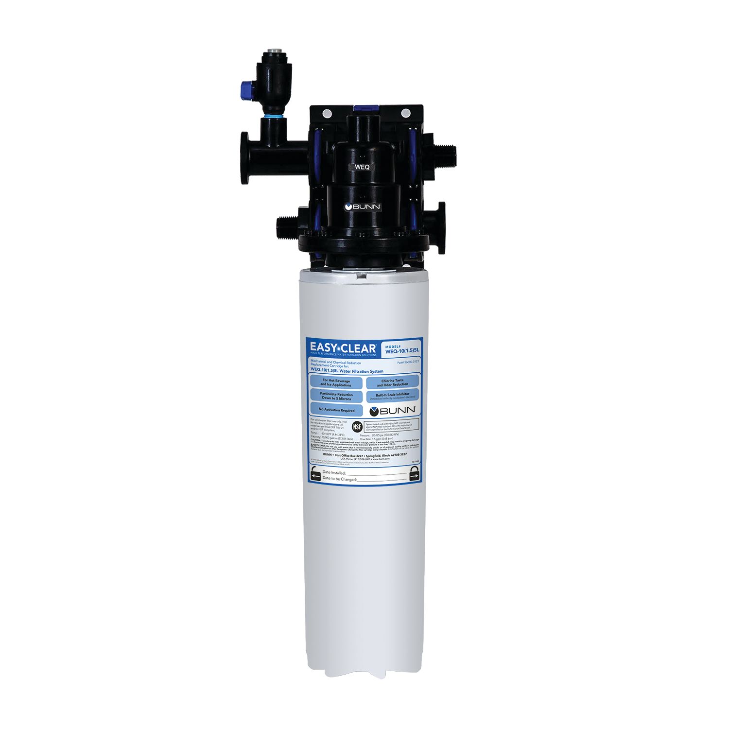 WEQ-10(1.5)5L SYSTEM - Water Filters - BUNN Commercial Site